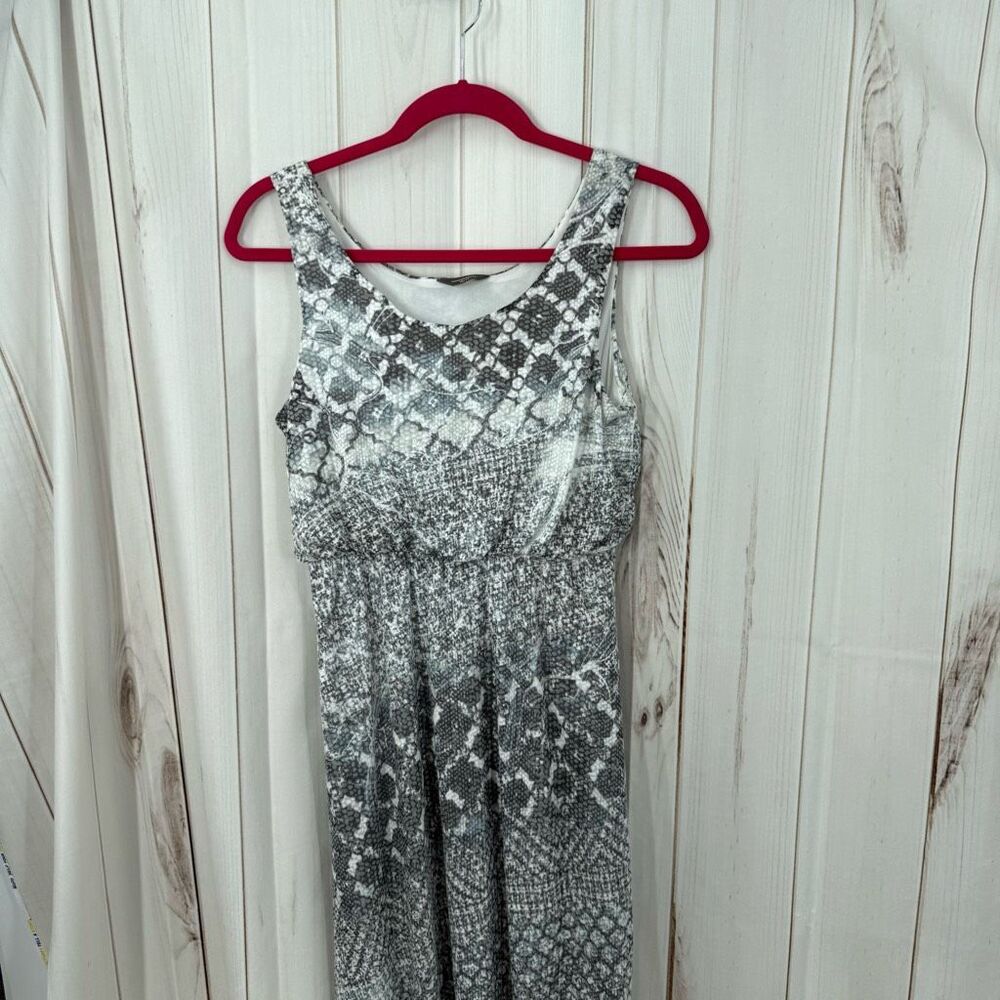 Denver Hayes Women’s XS Black White Maxi Dress Sleeveless